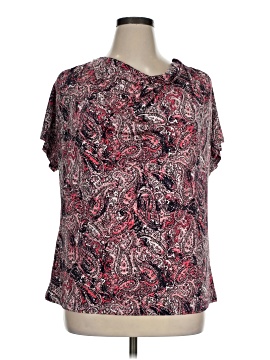 Dana Buchman Short Sleeve Blouse (view 1)