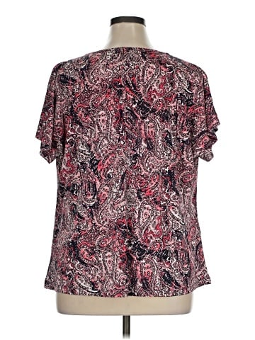 Dana Buchman Short Sleeve Blouse (view 2)