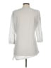 Vintage Suzie Silver 3/4 Sleeve Blouse Size M - photo 2