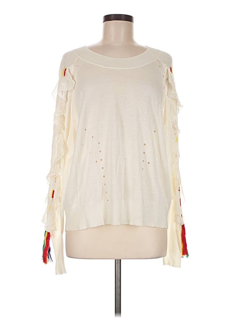 Pre-owned Wildfox Pullover Sweater In Ivory