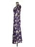 Mi ami 100% Polyester Paisley Purple Casual Dress Size M - photo 5