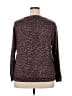Loveappella Animal Print Brown Pullover Sweater Size 2X - photo 2