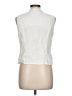 Nomadic Traders 100% Rayon Ivory Sleeveless Button-Down Shirt Size L - photo 2
