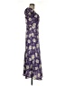 Mi ami 100% Polyester Paisley Purple Casual Dress Size M - photo 4