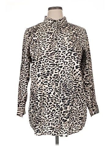 Chico's Long Sleeve Blouse (view 1)