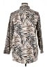 Chico's 100% Cotton Animal Print Brown Long Sleeve Blouse Size XL (3) - photo 2