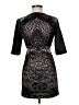 ALLSAINTS Spitalfields Graphic Black Cocktail Dress Size 6 - photo 2