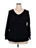 Ella Moss Black 3/4 Sleeve T-Shirt Size XXL - photo 1