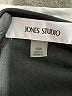 Jones Studio Print Black Cocktail Dress Size 16 - photo 7