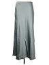 Ann Taylor LOFT 100% Polyester Solid Gray Formal Skirt Size M - photo 1