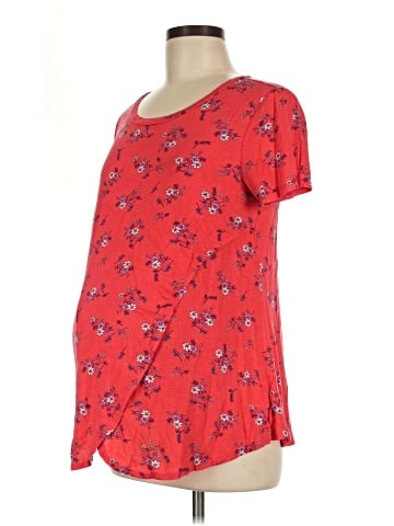 Pink Blush Short Sleeve Top (view 1)