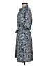 Nic + Zoe 100% Polyester Blue Casual Dress Size M - photo 5