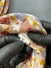 Unbranded Floral Brown Long Sleeve Blouse Size XL - photo 8