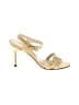 Manolo Blahnik Gold Sandals Size EU 38 1/2 - photo 1