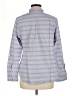 L.L.Bean Stripes Blue Long Sleeve Button-Down Shirt Size M - photo 2