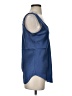 Cinq à Sept 100% Cupro Blue Tank Top Size S - photo 4