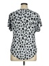 Bali Animal Print Silver Short Sleeve T-Shirt Size XL - photo 2