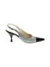Salvatore Ferragamo Gray Heels Size 7 1/2 - photo 1
