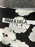 Pam & Gela 100% Silk Print Black Romper Size 4 - photo 4