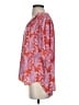 Rose + Olive 100% Polyester Orange Short Sleeve Blouse Size S - photo 5