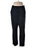Alfani Solid Black Casual Pants Size M - photo 1