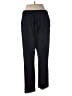 Alfani Solid Black Casual Pants Size M - photo 2