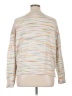 J.Crew Factory Store Metallic Ivory White Pullover Sweater Size XL - photo 2