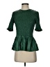 Zara Green 3/4 Sleeve Top Size S - photo 1