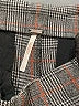Free People Plaid Gray Black Dress Pants Size 4 - photo 7