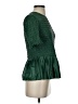 Zara Green 3/4 Sleeve Top Size S - photo 4