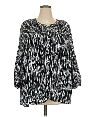 Terra & Sky 3/4 Sleeve Blouse (view 1)