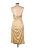 Danielle Bernstein Gold Yellow Cocktail Dress Size L - photo 2