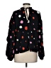 Ted Baker London Polka Dots Black Long Sleeve Blouse Size 2 (0) - photo 2