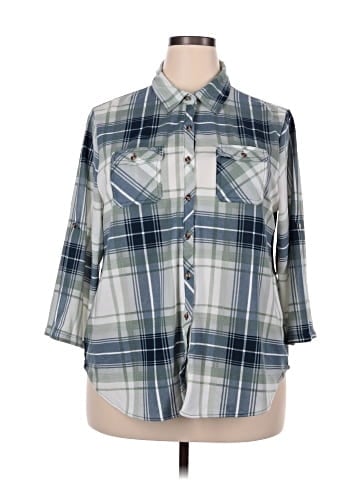 Eden & Olivia 3/4 Sleeve Blouse (view 1)