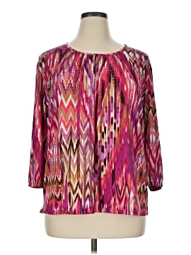 N Touch 3/4 Sleeve Blouse (view 1)