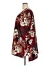 Catherines 100% Polyester Burgundy Kimono Size 4X - photo 5