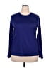 Be Inspired 100% Polyester Blue Long Sleeve T-Shirt Size XXL - photo 1