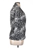 Chaus Animal Print Silver 3/4 Sleeve Blouse Size XL - photo 4