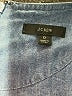 J.Crew 100% Cotton Solid Blue Jumpsuit Size 0 - photo 4