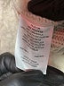 LED Luxe Essentials Denim 100% Polyester Tan Ivory Poncho Size S - photo 7