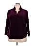 Talbots Burgundy Cardigan Size 2X Petite - photo 1