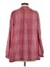 Soft Surroundings Burgundy Long Sleeve Blouse Size S - photo 2