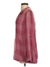Soft Surroundings Burgundy Long Sleeve Blouse Size S - photo 5