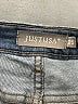 Just USA Argyle Blue Jeans Size 25 waist - photo 7