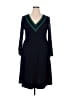 BLOOMCHIC Chevron-herringbone Teal Casual Dress Size 18 - photo 1