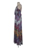 Veronica M. Chevron-herringbone Gray Blue Casual Dress Size S - photo 5