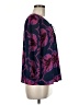Collective Concepts 100% Polyester Purple 3/4 Sleeve Blouse Size M - photo 4