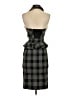 Bebe Plaid Gray Cocktail Dress Size 0 - photo 2
