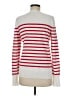 Marled by Reunited Stripes White Pullover Sweater Size M - photo 2