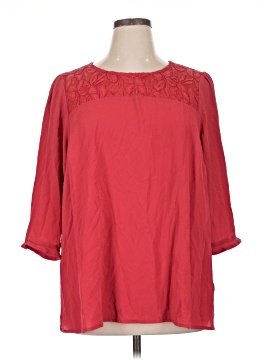 Lane Bryant Outlet 3/4 Sleeve Blouse (view 1)